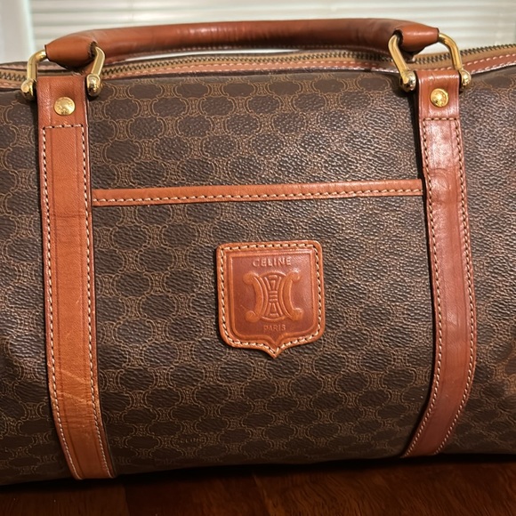 CELINE Macadam Boston bag Vintage - Picture 4 of 10